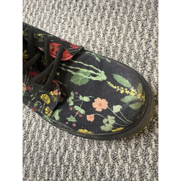 Dr. Martens Kids Girls Canvas Floral Boots Shoes Size US 4 - Picture 7 of 7